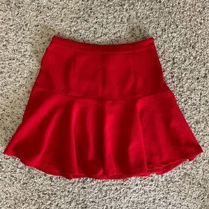 Forever 21 Red Skirt
